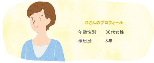 Dさんのプロフィール